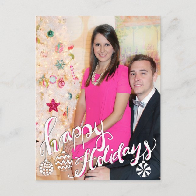 Cartes Pour Fêtes Annuelles Joyeuses fêtes (Devant)