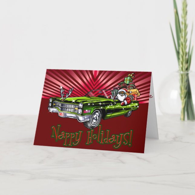 Cartes Pour Fêtes Annuelles Joyeuses fêtes ! (Devant)