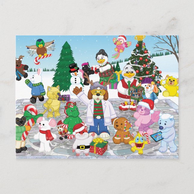 Cartes Pour Fêtes Annuelles Joyeuses fêtes ! (Devant)