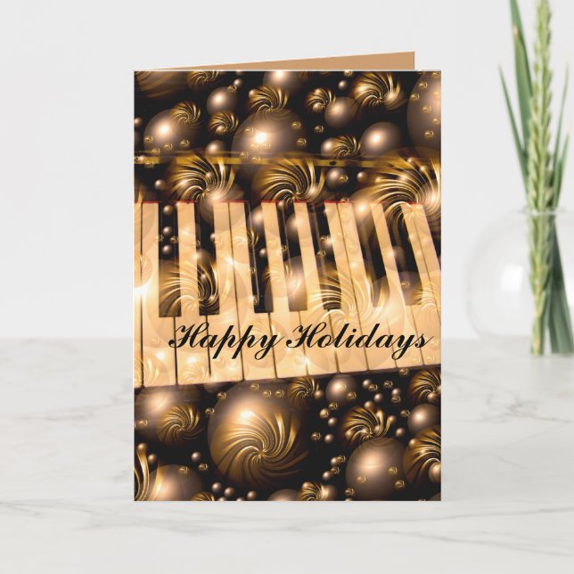 Cartes Pour Fêtes Annuelles Joyeuses fêtes_ (Devant)