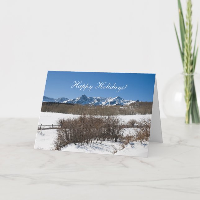 Cartes Pour Fêtes Annuelles  Joyeuses fêtes ! (Devant)