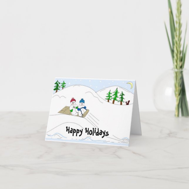 Cartes Pour Fêtes Annuelles Joyeuses fêtes (Devant)