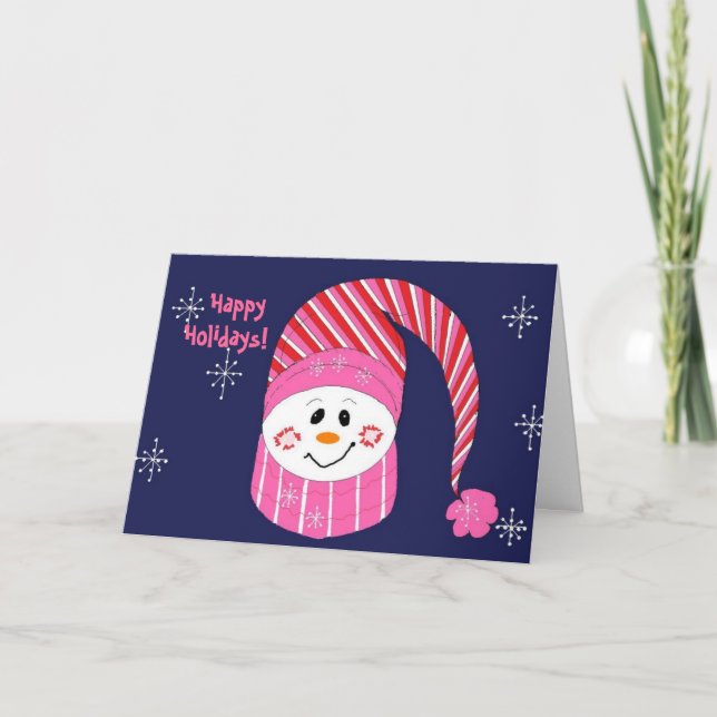 Cartes Pour Fêtes Annuelles Joyeuses fêtes (Devant)