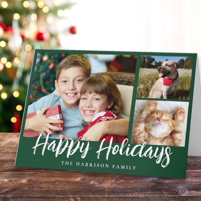 Cartes Pour Fêtes Annuelles Joyeuses fêtes 3 Noël photo (Créateur téléchargé)