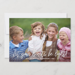 Cartes Pour Fêtes Annuelles Joyeuses fêtes Citation manuscrite de script sur p