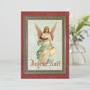 Cartes Pour Fêtes Annuelles Joyeuses Fêtes d'antiquités Vintages personnalisés