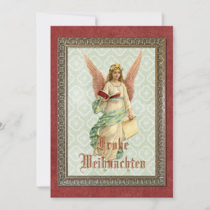 Cartes Pour Fêtes Annuelles Joyeuses Fêtes d'antiquités Vintages personnalisés