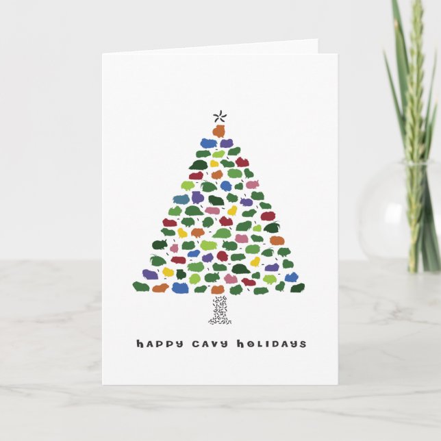 Cartes Pour Fêtes Annuelles Joyeuses fêtes de Cavy (Devant)