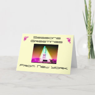 Cartes Pour Fêtes Annuelles Joyeuses Fêtes, De New York,