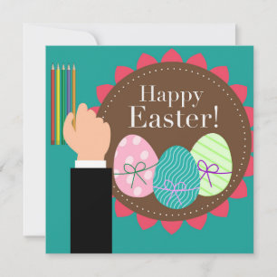 Cartes Pour Fêtes Annuelles Joyeuses fêtes de Pâques