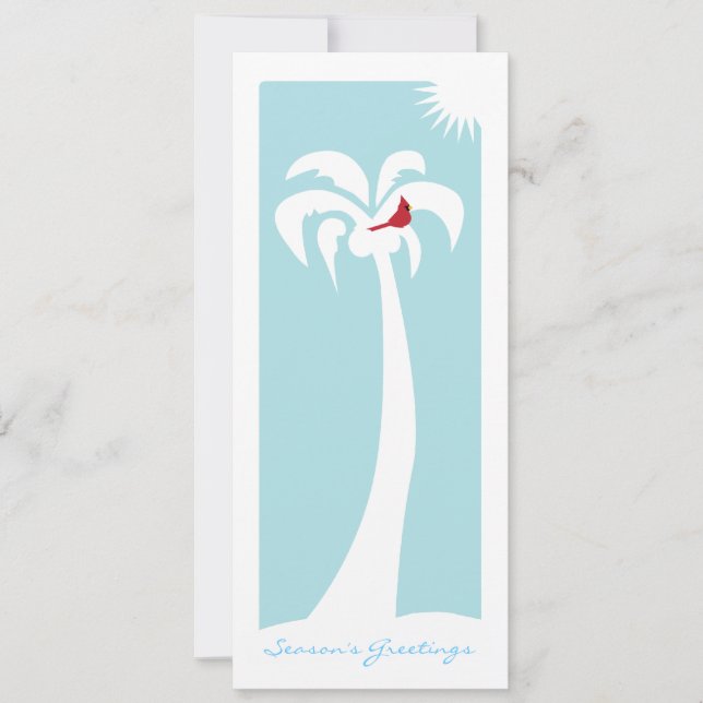 Cartes Pour Fêtes Annuelles Joyeuses Fêtes de Snowbird (Devant)