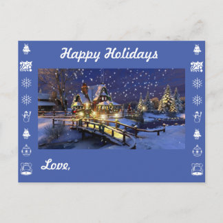 Cartes Pour Fêtes Annuelles Joyeuses fêtes et personnalisez avec vos noms