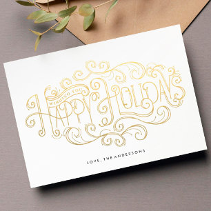 Cartes Pour Fêtes Annuelles Joyeuses fêtes Lettres de Noël