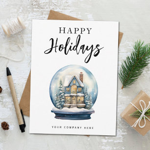 Cartes Pour Fêtes Annuelles Joyeuses fêtes Noël Globe House Realty