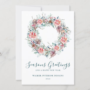 Cartes Pour Fêtes Annuelles Joyeuses Fêtes professionnels Noël