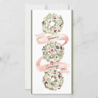 Cartes Pour Fêtes Annuelles "Joyeuses Fêtes" - Un salut sincère