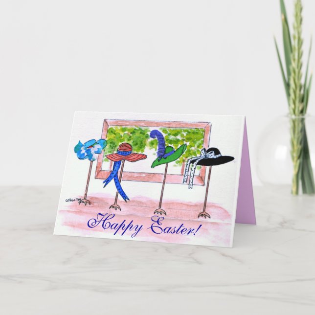 Cartes Pour Fêtes Annuelles Joyeuses Pâques ! (Devant)