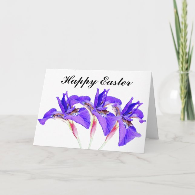 CARTES POUR FÊTES ANNUELLES JOYEUSES PÂQUES À TRAVERS LES KILOMÈTRES (Devant)