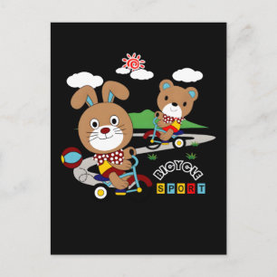 Cartes Pour Fêtes Annuelles Joyeuses Pâques Mignon Lapin Bébé Garçon