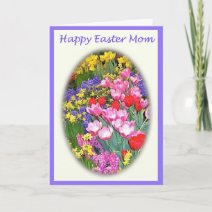 Cartes Pour Fêtes Annuelles Joyeuses Pâques pour la maman