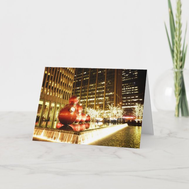 Cartes Pour Fêtes Annuelles Joyeuses Vacances - Belles Vacances (Devant)