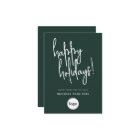 Joyeuses Vacances Moderne Minimal Business