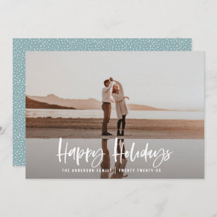 Cartes Pour Fêtes Annuelles Joyeuses vacances modernes, minimum de noël photo