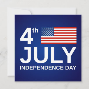 Cartes Pour Fêtes Annuelles Joyeux 4 juillet