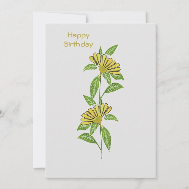 Cartes Pour Fêtes Annuelles Joyeux anniversaire (Devant)