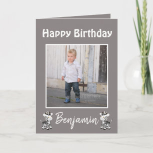 Cartes Pour Fêtes Annuelles Joyeux anniversaire à un fils incroyable photo de 