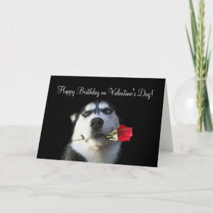Cartes Pour Fêtes Annuelles Joyeux anniversaire de chien enroué mignon la