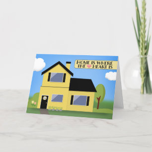 Cartes Pour Fêtes Annuelles Joyeux Anniversaire De Maison De L'Agent Immobilie