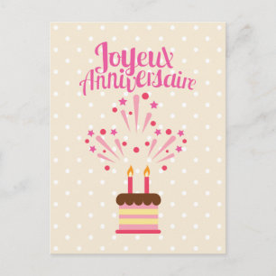 Cartes Pour Fêtes Annuelles Joyeux Anniversaire Happy Birthday