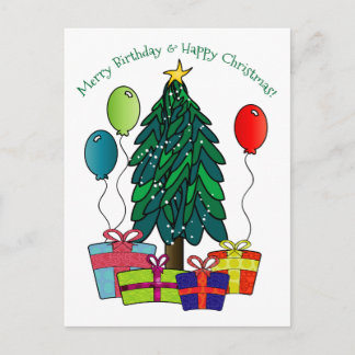 Cartes Pour Fêtes Annuelles Joyeux anniversaire, Joyeux Noël !