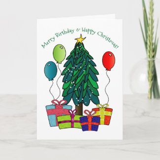 Cartes Pour Fêtes Annuelles Joyeux anniversaire, Joyeux Noël !
