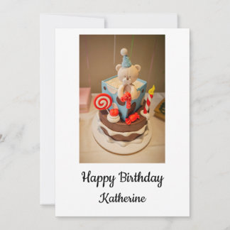 Cartes Pour Fêtes Annuelles Joyeux anniversaire Katherine