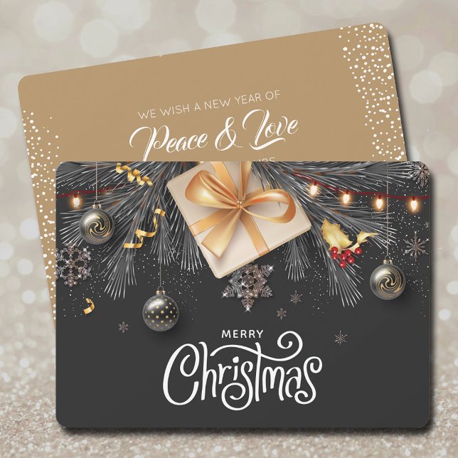 Cartes Pour Fêtes Annuelles Joyeux appartement de Noël (Créateur téléchargé)