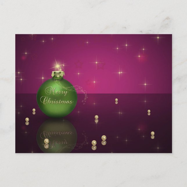 Cartes Pour Fêtes Annuelles Joyeux bal de Noël (Devant)