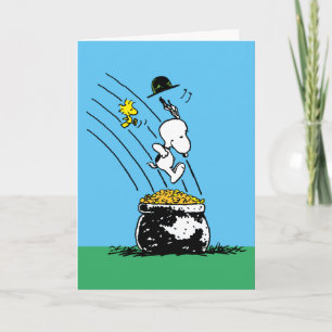 Cartes Pour Fêtes Annuelles Joyeux bois de la Saint Patrick