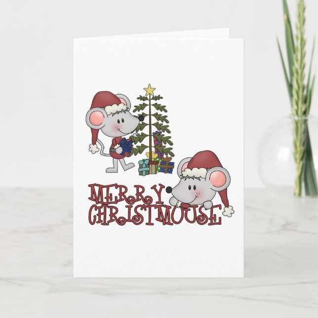 Cartes Pour Fêtes Annuelles Joyeux chronomètre avec arbre (Devant)
