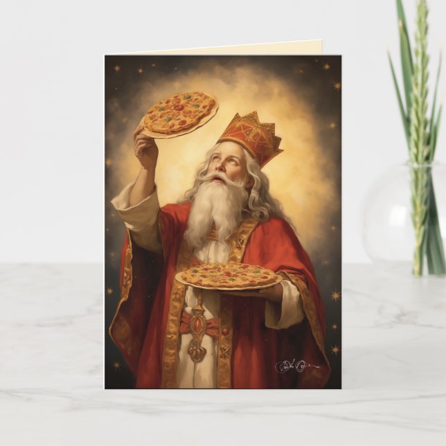 Cartes Pour Fêtes Annuelles Joyeux Crust Noël ! (Devant)