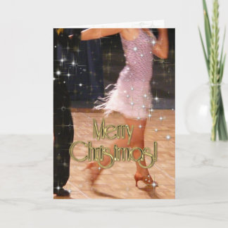 Cartes Pour Fêtes Annuelles Joyeux danseurs de Noël PERSONNALISÉS