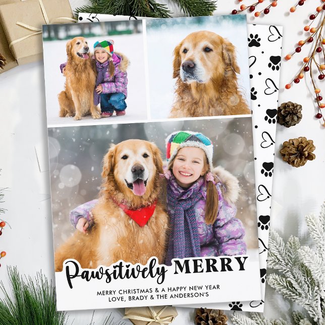 Cartes Pour Fêtes Annuelles Joyeux de façon péjorative Personnalisé 3 Amoureux (Créateur téléchargé)