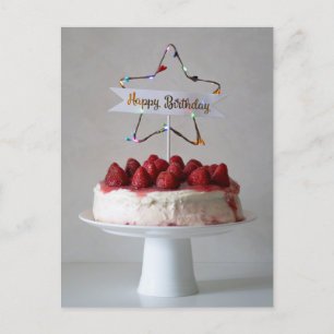 Cartes Pour Fêtes Annuelles Joyeux gâteau d'anniversaire