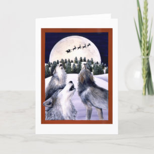 Cartes Pour Fêtes Annuelles Joyeux Howlidays