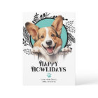 Joyeux Howlidays Pembroke Welsh Corgi Chig Christm