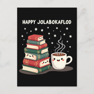 Cartes Pour Fêtes Annuelles Joyeux Jolabokaflod Famille Célébration Cadeau