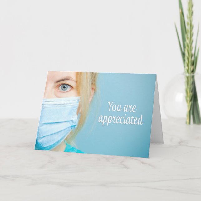 Cartes Pour Fêtes Annuelles Joyeux jour des médecins Vous êtes apprécié (Devant)