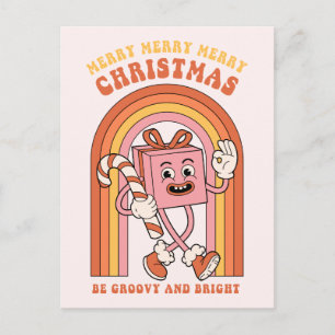 Cartes Pour Fêtes Annuelles Joyeux Joyeux Noël - Soyez Super et lumineux