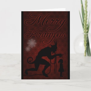 Cartes Pour Fêtes Annuelles Joyeux Krampus